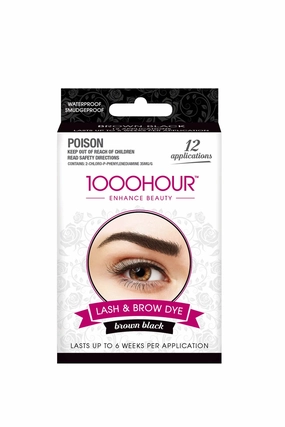 1000 Hour Lash & Brow Dye Kit Brown/Black