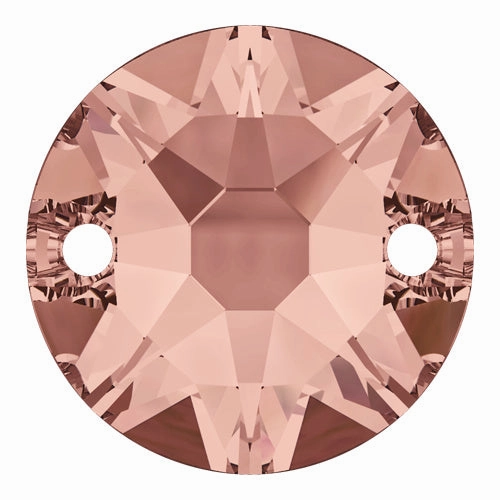 3288 Swarovski XIRIUS Sew-On Stones, Blush Rose (257)