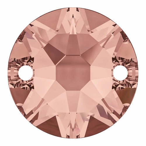 3288 Swarovski XIRIUS Sew-On Stones, Blush Rose (257)