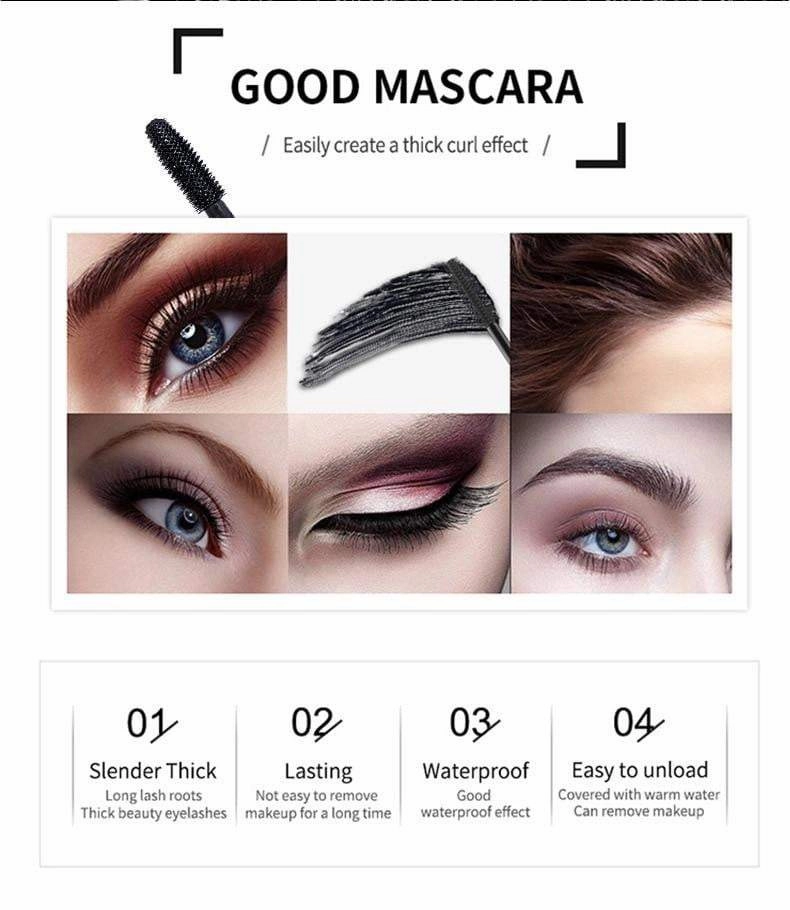 4D Silk Fiber Eyelash Mascara