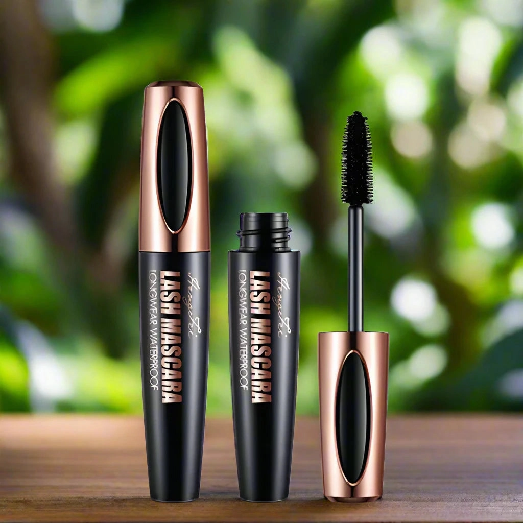 4D Waterproof Mascara For Lengthening, Volume & Easy Application With Smudge-Proof Formula