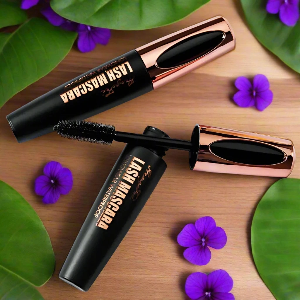 4D Waterproof Mascara For Lengthening, Volume & Easy Application With Smudge-Proof Formula