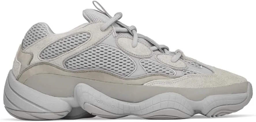 adidas Mens Yeezy 500 Lace Up Sneakers Shoes Casual - Beige