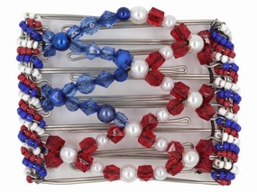 African Butterfly Wire Hair Clip - 7 Tong 480