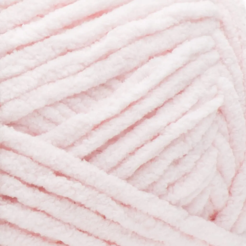 Bernat Blanket Blush Pink Yarn - 2 Pack of 300g/10.5oz - Polyester - 6 Super Bulky - 220 Yards - Knitting/Crochet
