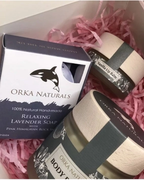 Body Butter, Soap & Lip Balm Gift Box