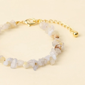 Bohemian Harmony Morganite Gemstone Bracelet
