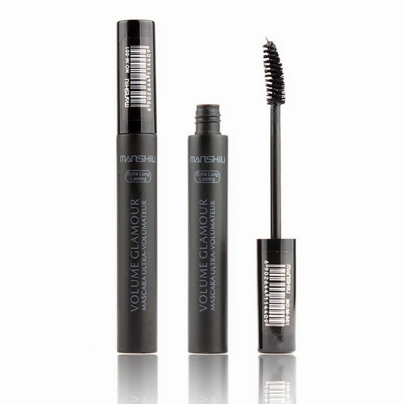 Brand New Black Eye Mascara Long Eyelash Silicone Brush Curving Lengthening Mascara Waterproof Makeup HT NW