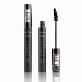 Brand New Black Eye Mascara Long Eyelash Silicone Brush Curving Lengthening Mascara Waterproof Makeup HT NW