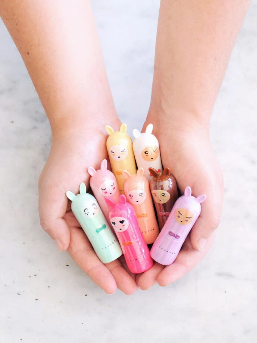 Bunny Lip Balm Trio - Kiss of Love