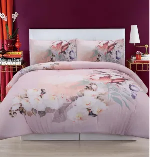 Christian Siriano NY Dreamy Floral Comforter Set, Twin XL, Multiple 2 Piece