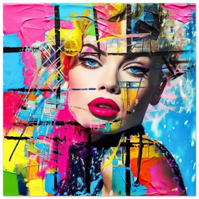 Chroma Blended Fusion - Aluminum Print
