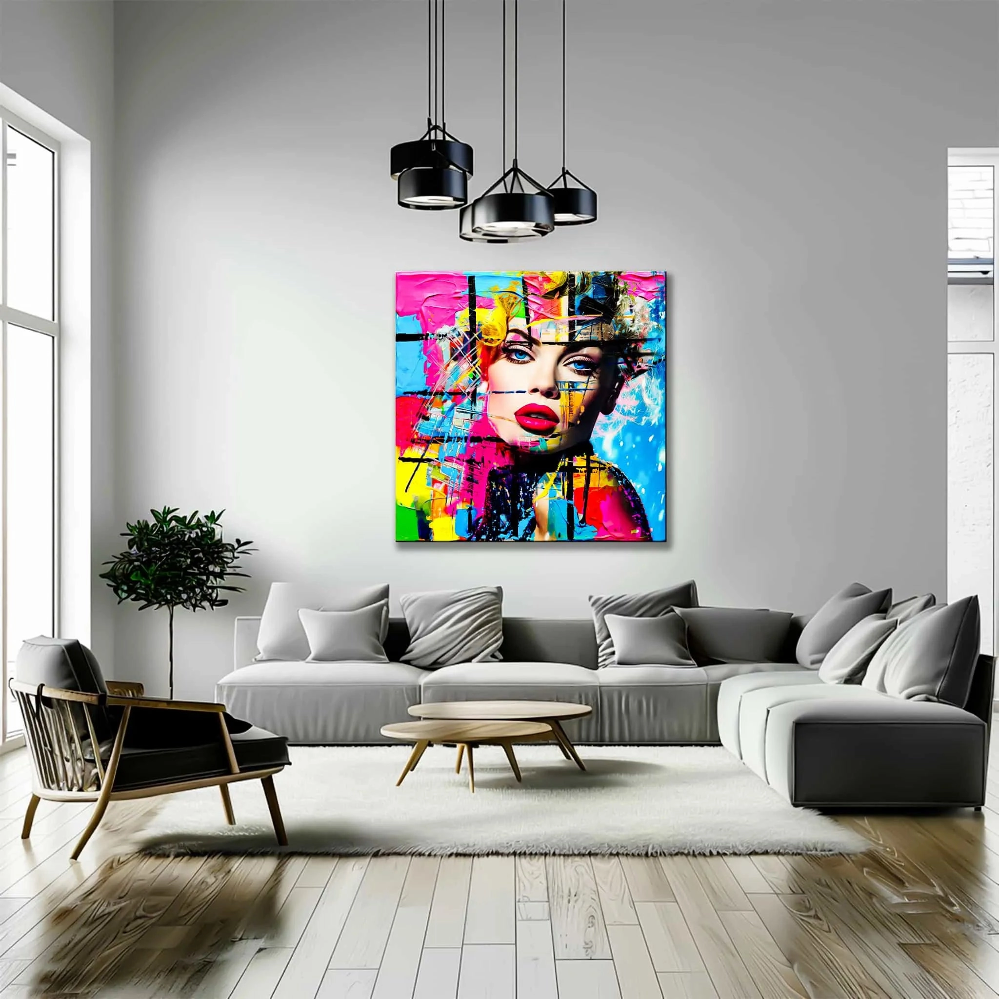 Chroma Blended Fusion - Aluminum Print