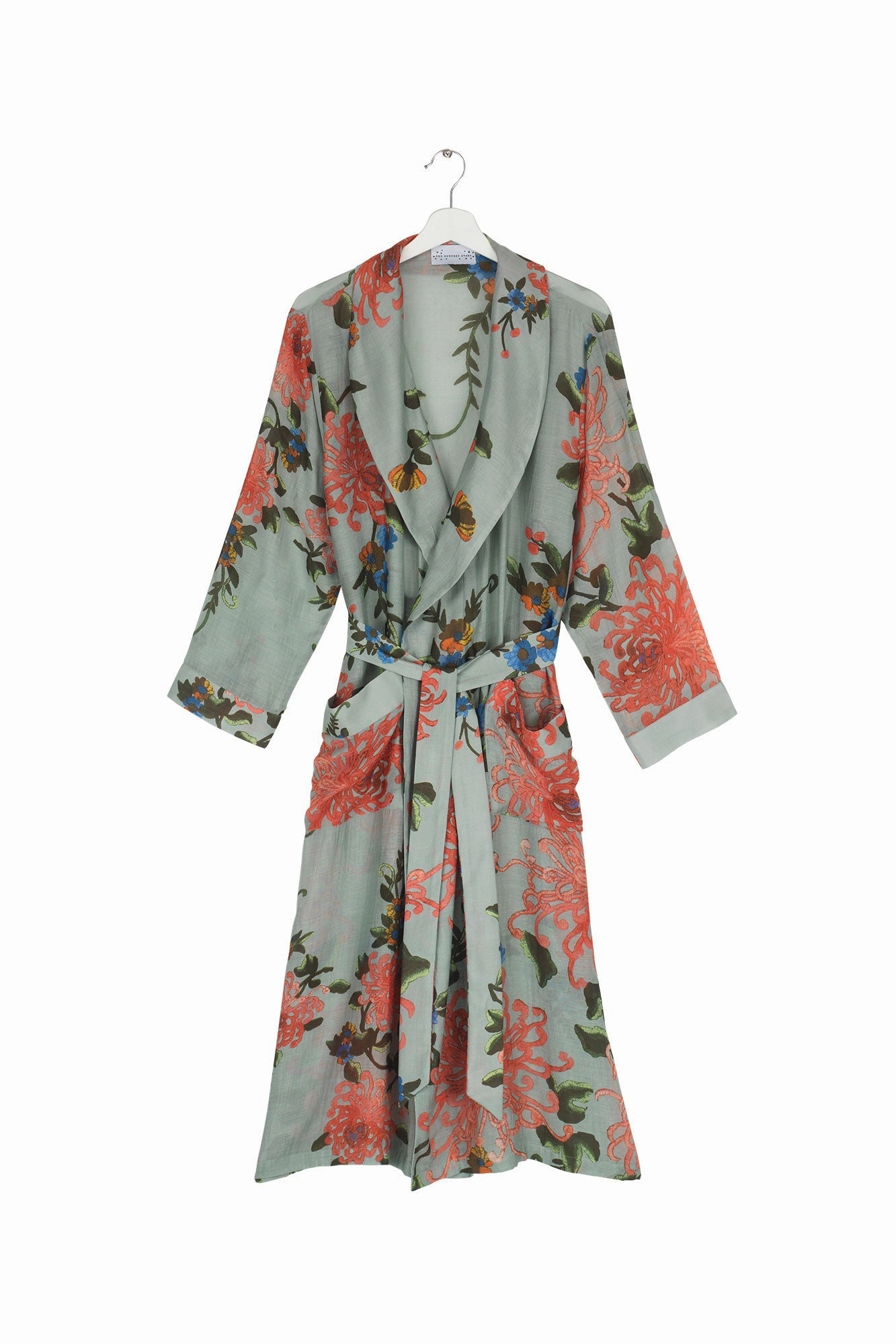Chrysanthemum Aqua Gown