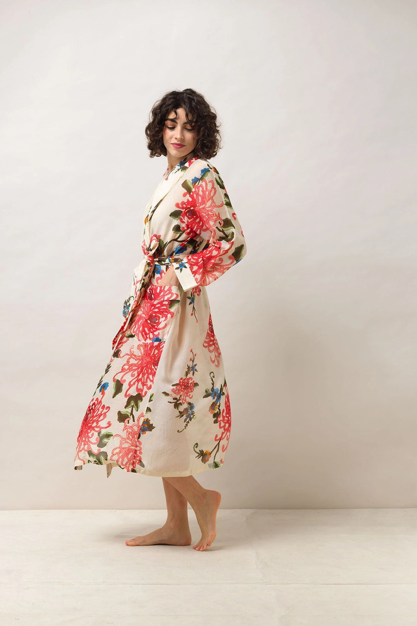 Chrysanthemum Ecru Gown