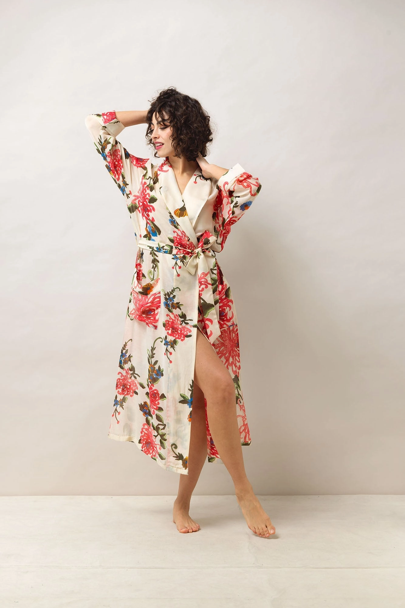Chrysanthemum Ecru Gown