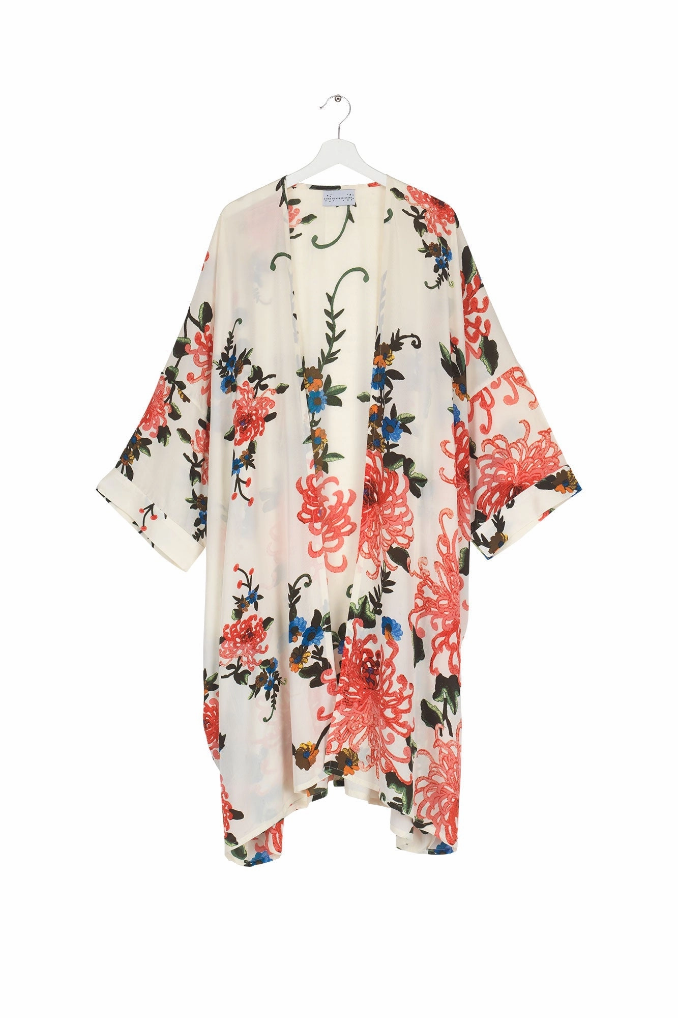 Chrysanthemum Ecru Grande Kimono