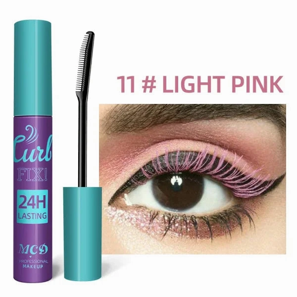 Colorful Slender Mascara – Waterproof Fast Drying Curling Lashes Makeup