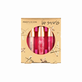 Crimson Lip Swirls – 3-Piece Lip Gloss Set