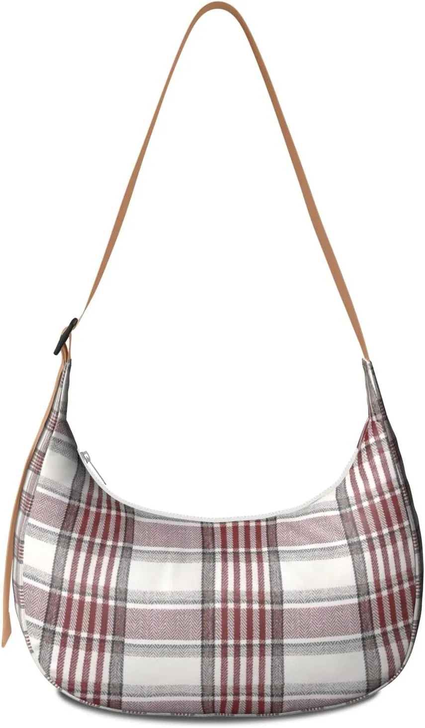 Crossbody Bag for Women Clutch HandBag with Zipper Closure for Women Underarm Purse with Adjustable Strap Zipper