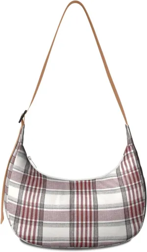 Crossbody Bag for Women Clutch HandBag with Zipper Closure for Women Underarm Purse with Adjustable Strap Zipper