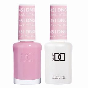 DND / Gel Nail Polish Matching Duo - Rock "N" Rose 451