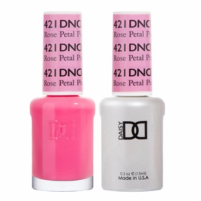 DND / Gel Nail Polish Matching Duo - Rose Petal Pink 421