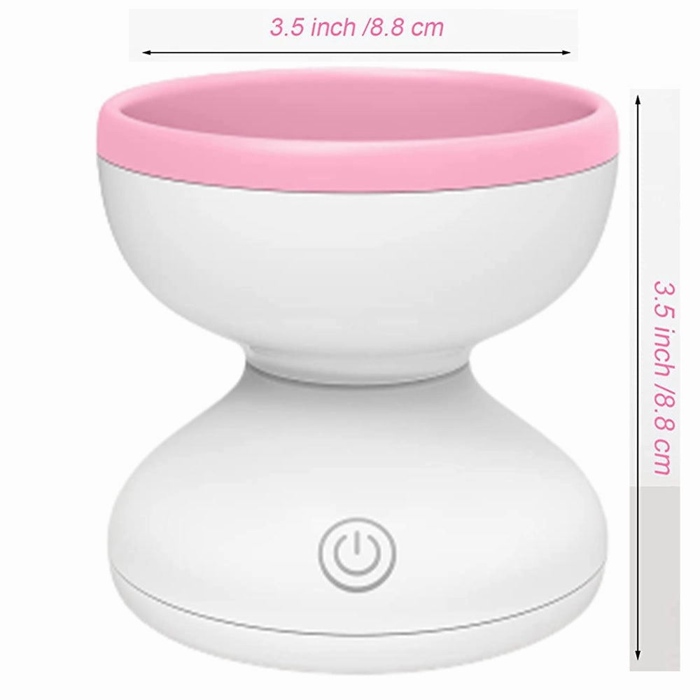 Electric Makeup Brush Cleaner Machine Fit for All Size Brushes- USB Plugged In