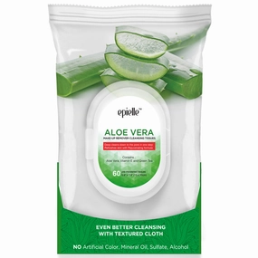 epielle Aloe Vera Make-Up Remover Cleansing Tissues | 60ct