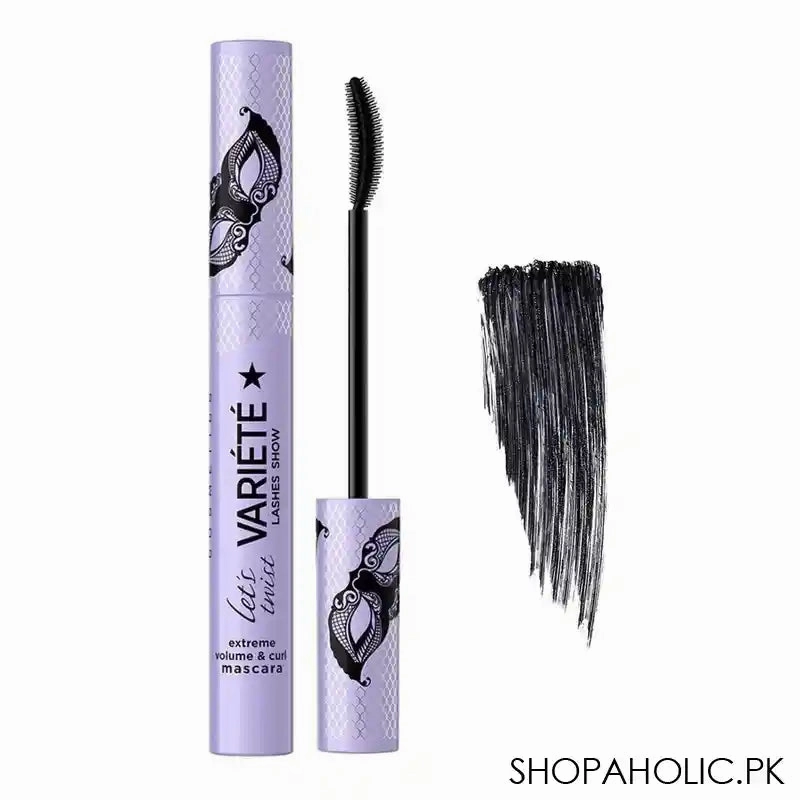 Eveline Variete Let's Twist Lashes Show Extreme Volume & Curl Mascara, Black