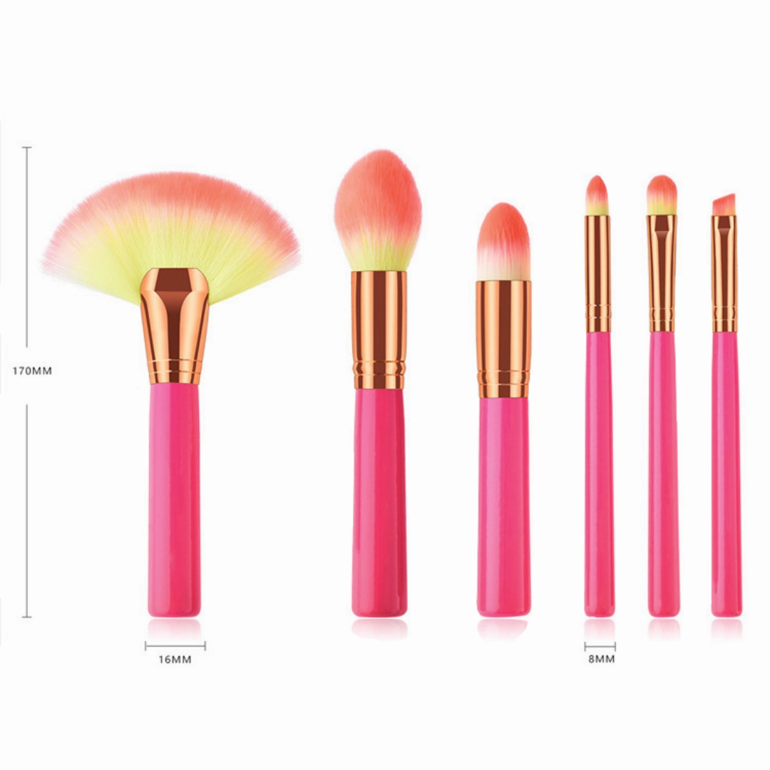 Eye Design Basic Cosmetic Brush Set
