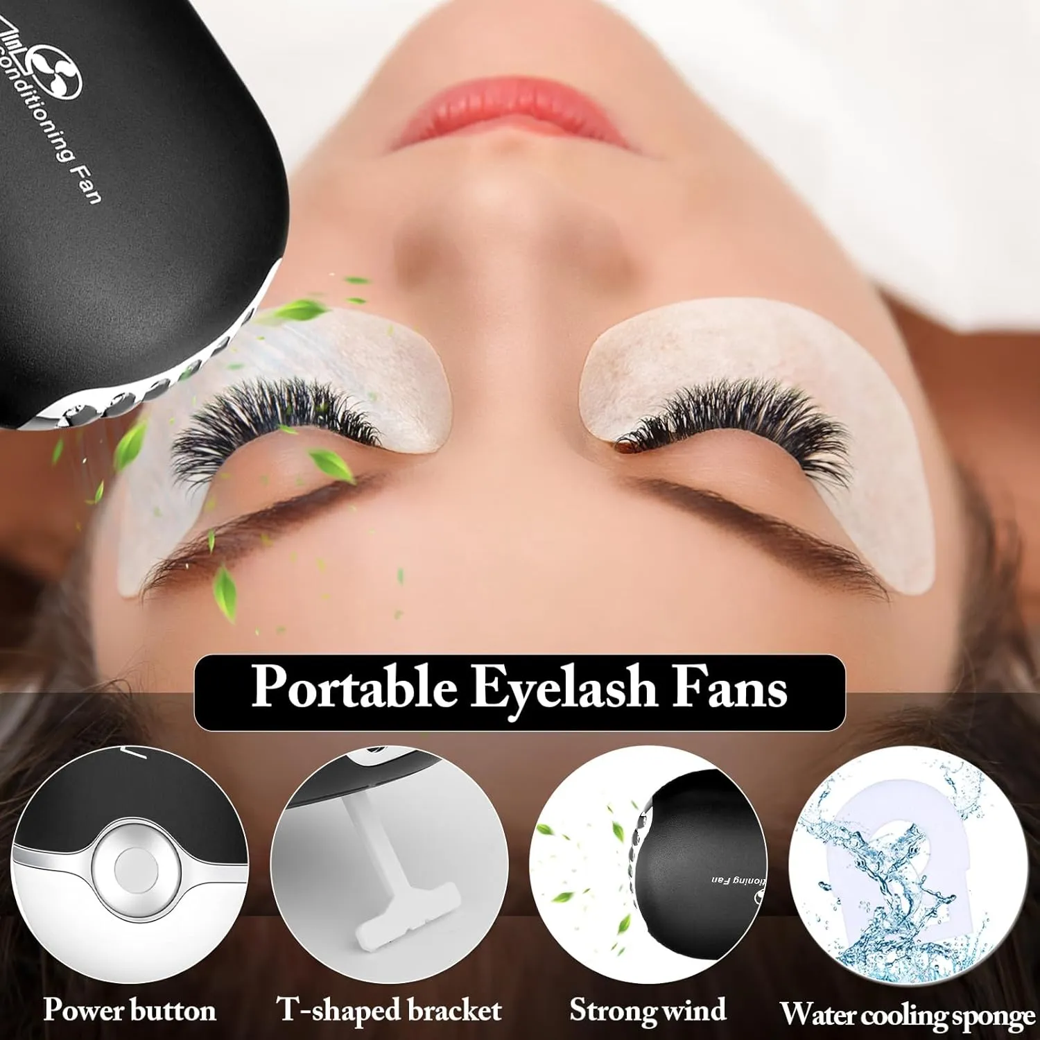 Eyelash Extension Kit for Beginners, 345 PCS Practice Supplies: Mannequin Head With Removable Eyelids, Extension Glue, Remover, Individual Lashes, Tool Kit With Everything