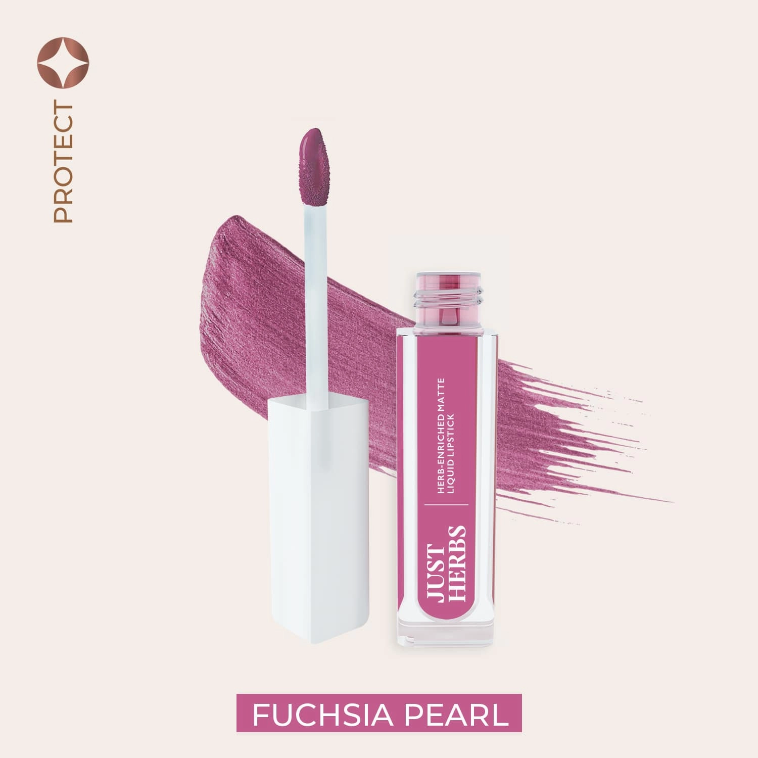 Fuchsia Pearl - Herb-enriched Matte Liquid Lipstick