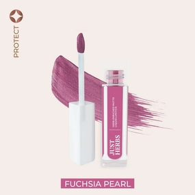 Fuchsia Pearl - Herb-enriched Matte Liquid Lipstick