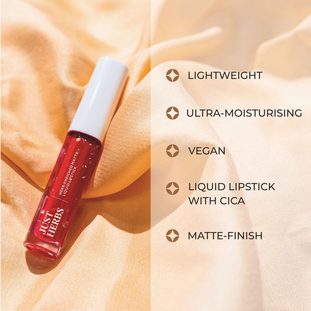 Fuchsia Pearl - Herb-enriched Matte Liquid Lipstick