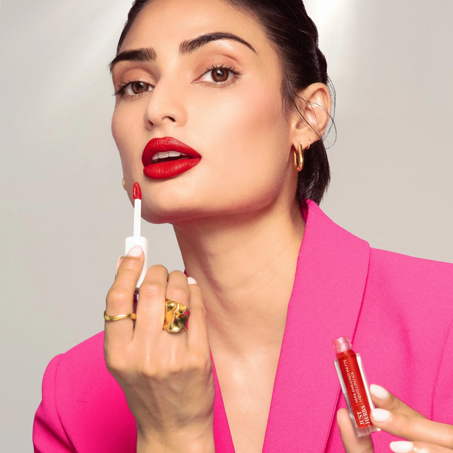 Fuchsia Pearl - Herb-enriched Matte Liquid Lipstick