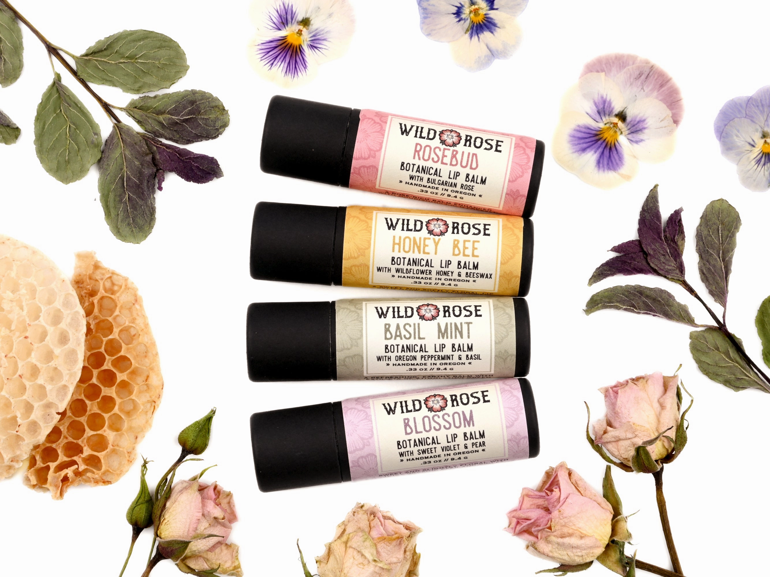 GARDEN - Natural Lip Balm Set
