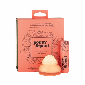 Gift Set, Lip Care Duo, Pink Grapefruit
