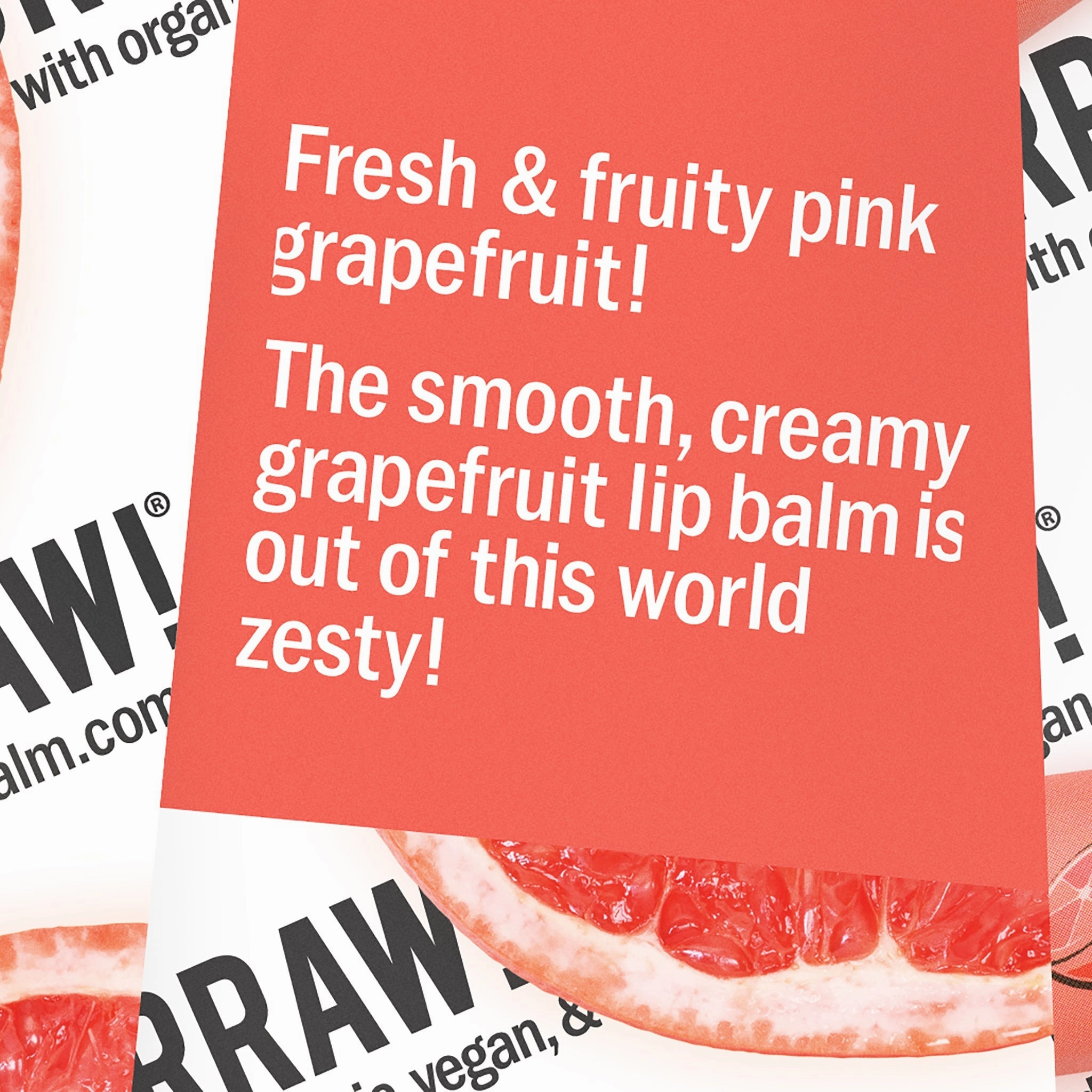 Grapefruit Lip Balm