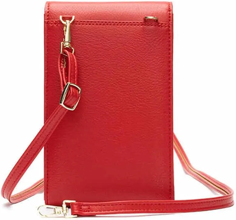 Hanbella Crossbody Phone Bag for Women, Small Shoulder Bag Cell Phone Wallet Purses and Handbags with 14 Credit Card Slots