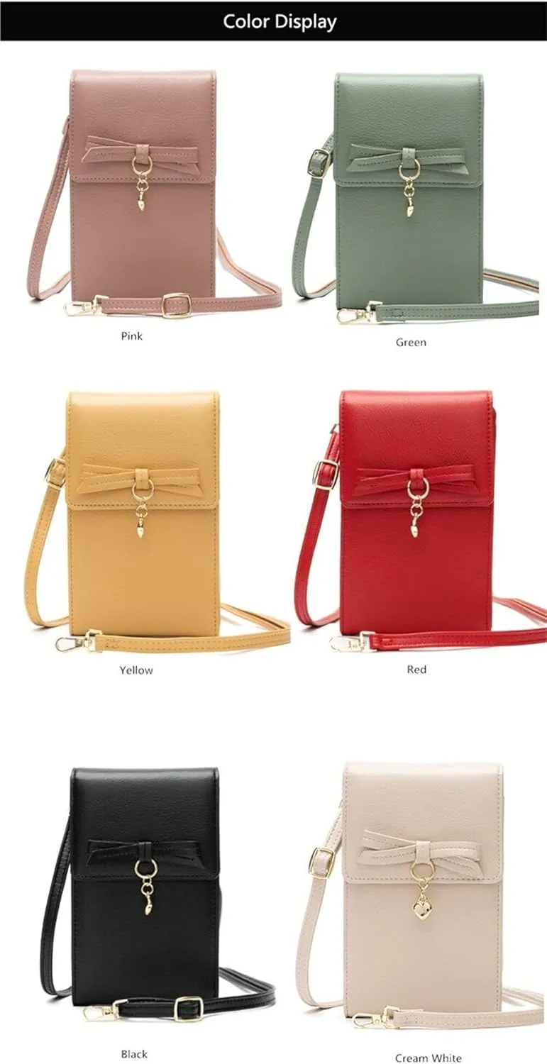 Hanbella Crossbody Phone Bag for Women, Small Shoulder Bag Cell Phone Wallet Purses and Handbags with 14 Credit Card Slots