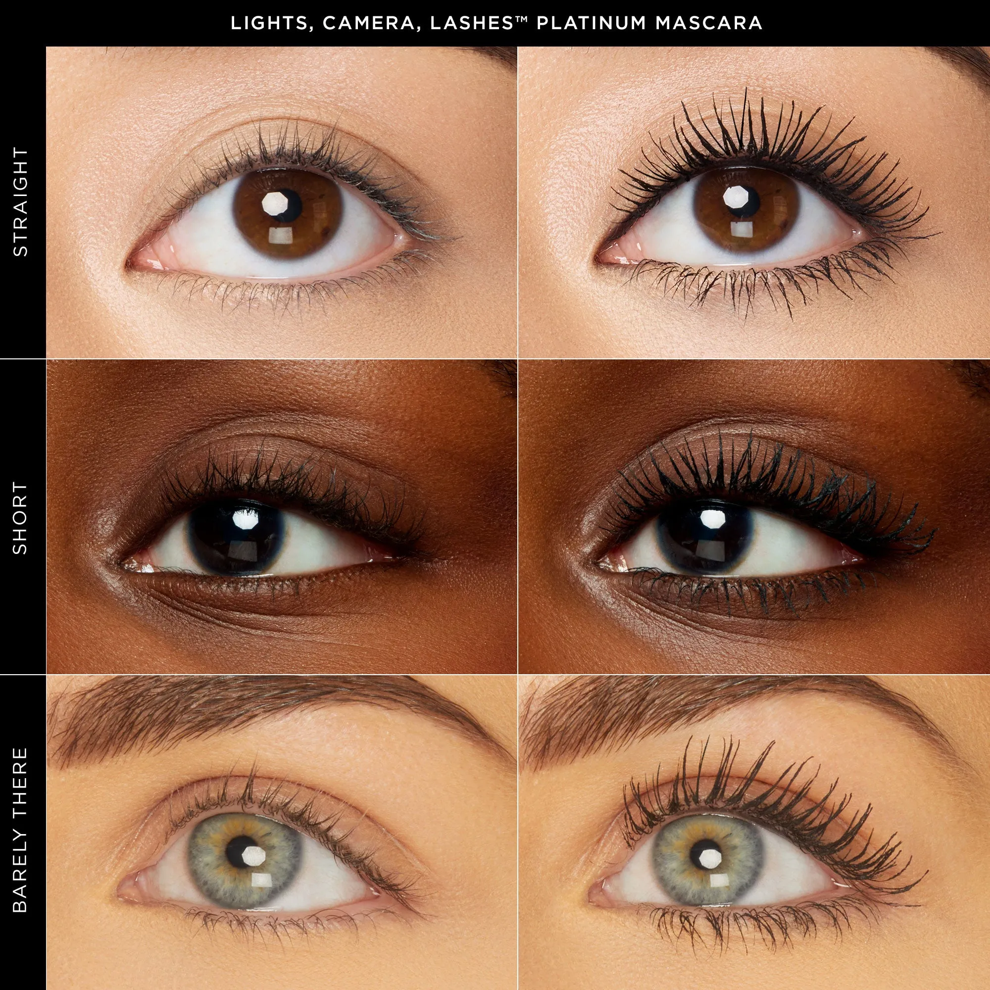 lights, camera, lashes™ platinum mascara