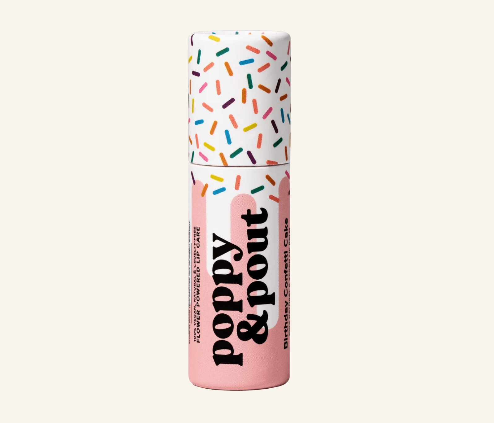 Lip Balm | Birthday Confetti Cake | Pink