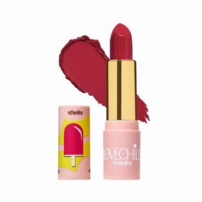 Love;Child Masaba - Hot-Pop - Luxe Matte Lipstick, Hydrating & Nourishing, Long lasting, Crimson Punch, Bullet Matte Lipstick, 4ML