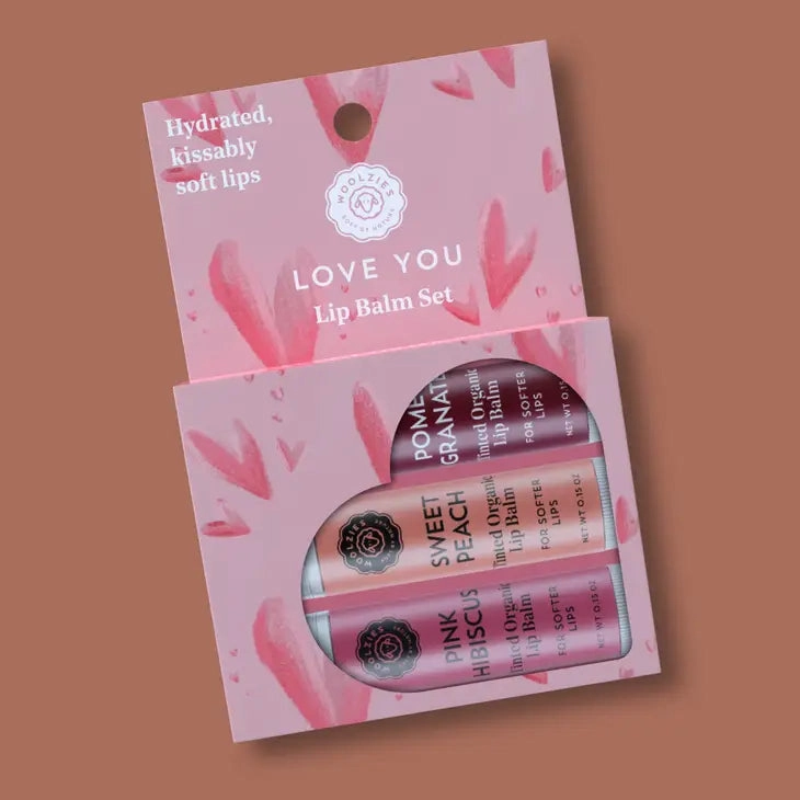 Love You Lip Balm Set