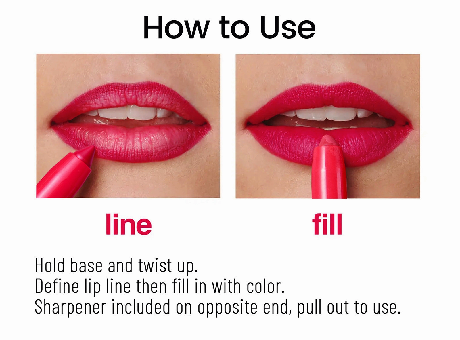 MA610 - Crimson Matte Lipstick Crayon