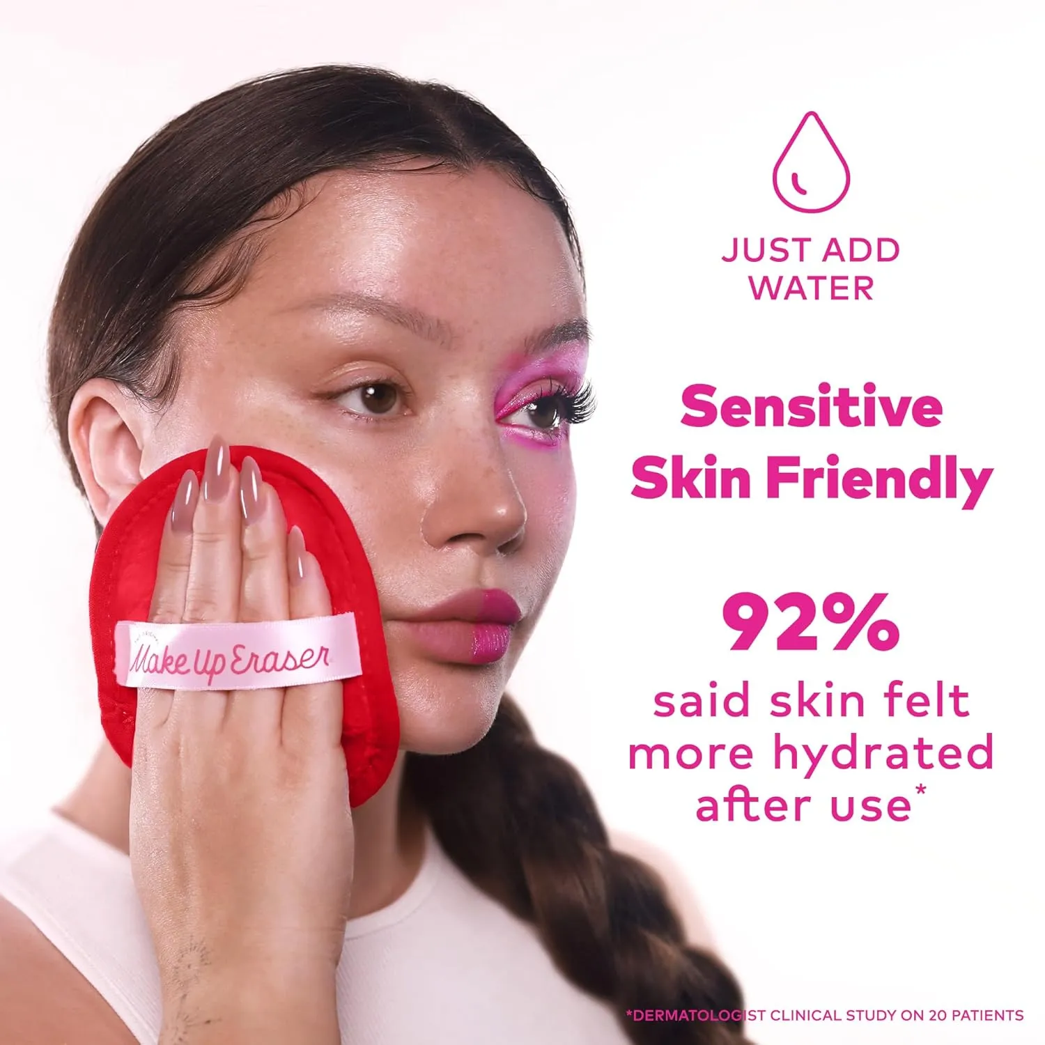 Makeup Eraser The Original, 7-Day Set, Erase All Makeup with Just Water, Including Waterproof Mascara, Eyeliner, Foundation, Lipstick, Sunscreen, and More!