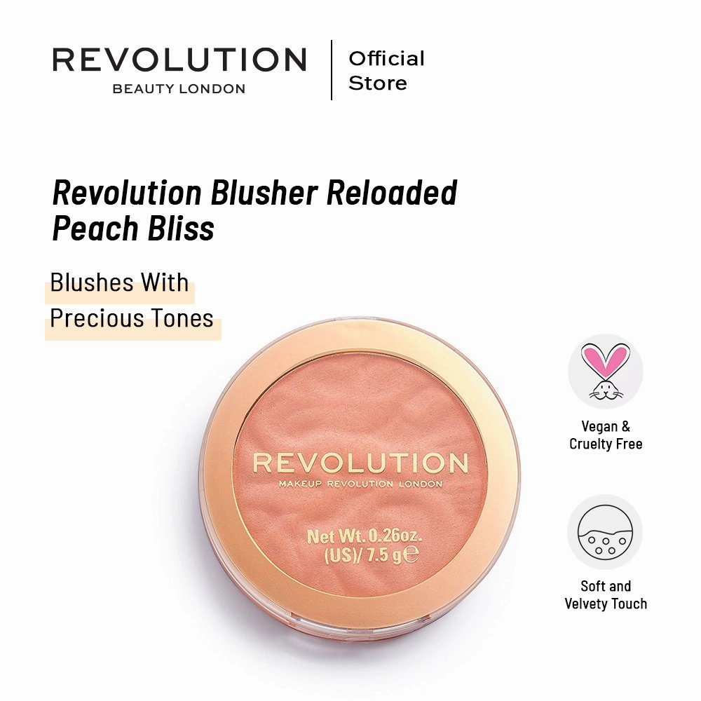 Makeup Revolution London - Blusher Reloaded Peach Bliss