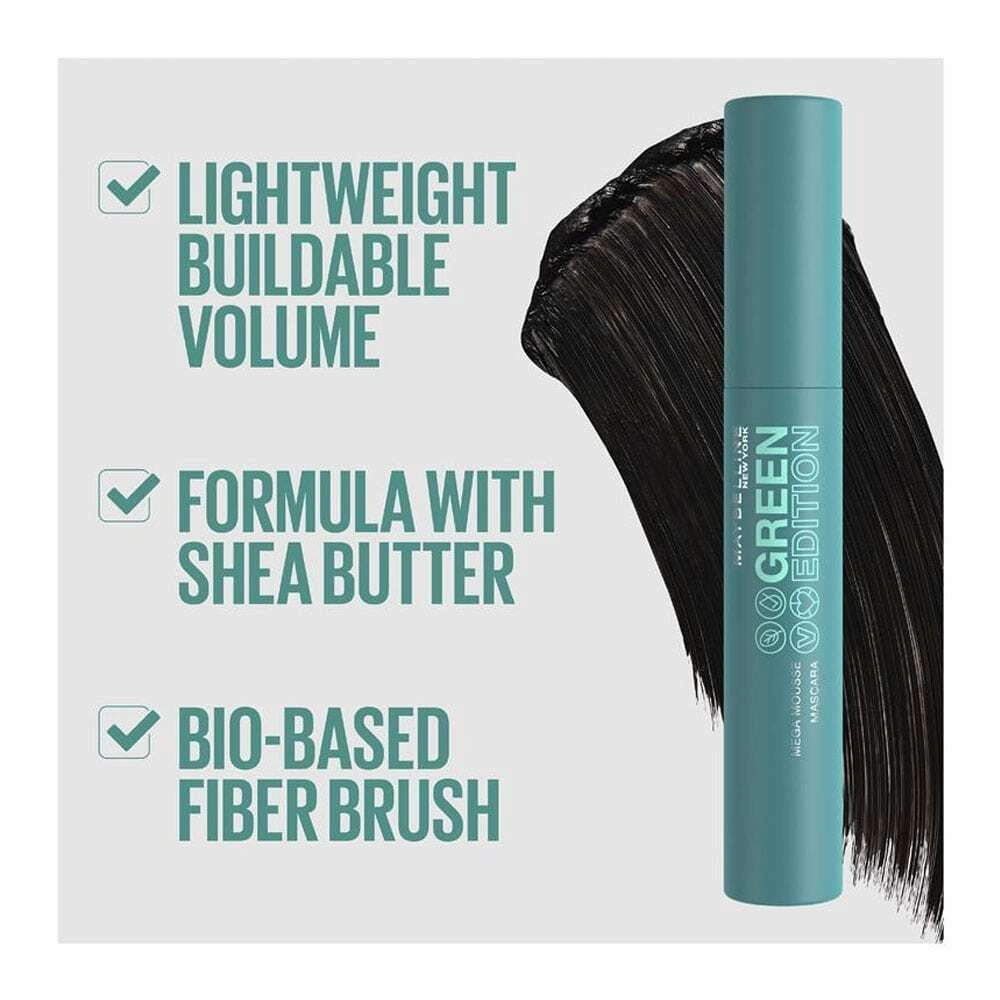 Maybelline Green Edition Mascara 002 Very Black