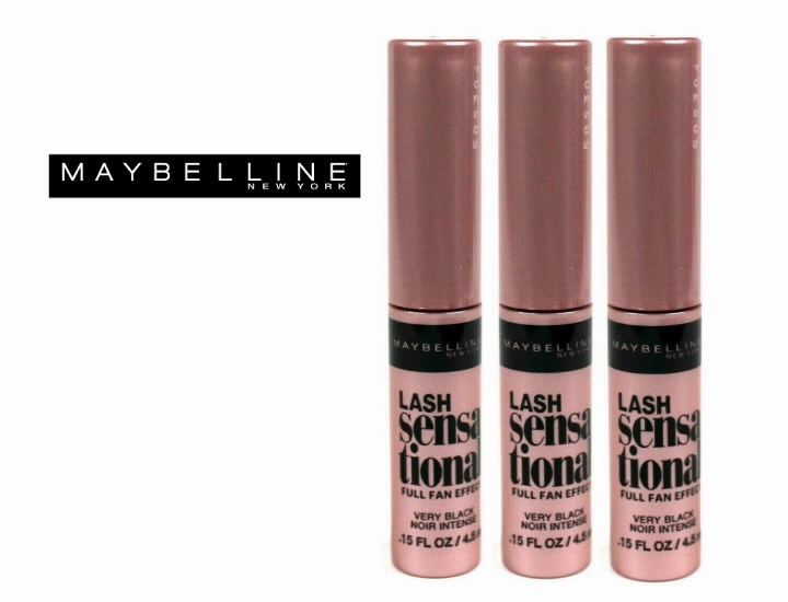 Maybelline Lash Sensational Mini Mascara (3-Pack)